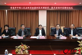 青島知識產權法庭創新引入技術智囊團，首聘技術調查官與專家助力審判